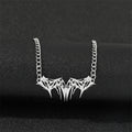 Spider Stainless Steel Pendant Necklace