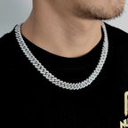 Iced Out Cuban Chain Stainless Steel 10MM