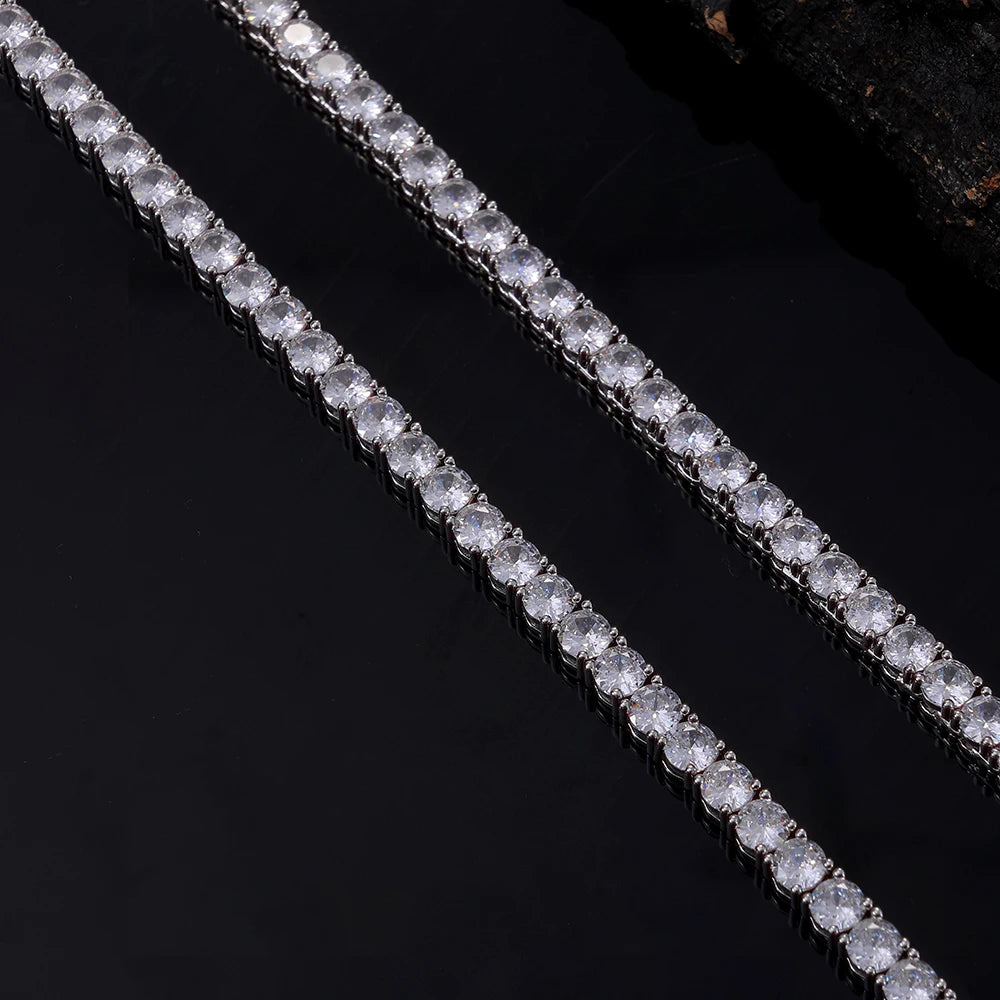 Tennis Bracelet Stainless Steel 3/4/5MM Iced Out