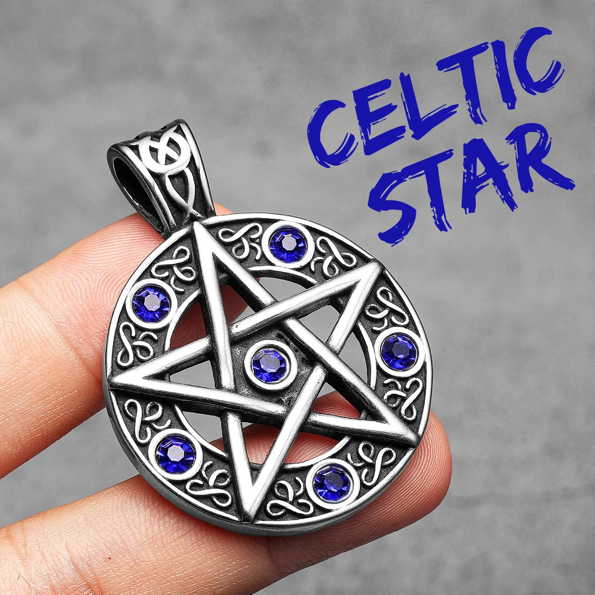 Seal of Solomon Pendant — Stainless Steel