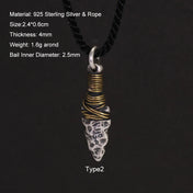 Viking Silver Pendant