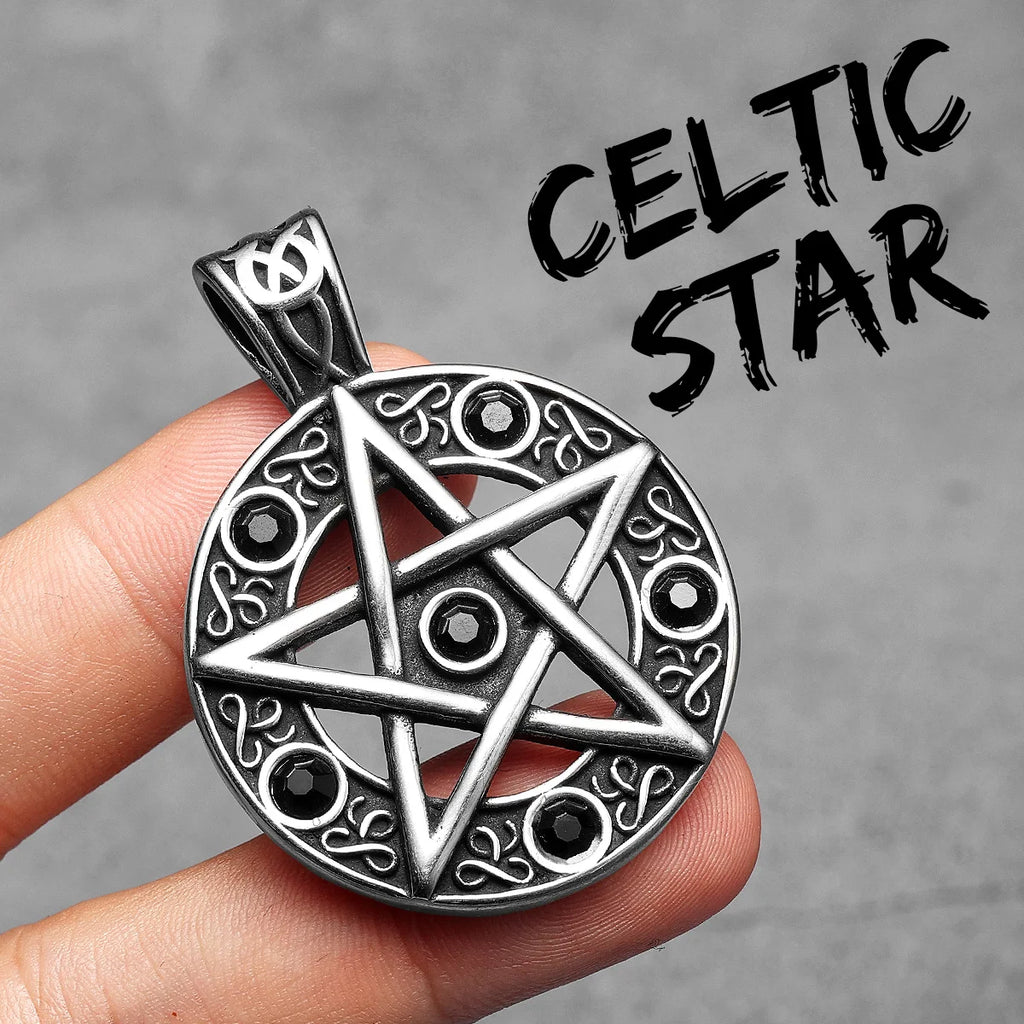 Seal of Solomon Pendant — Stainless Steel