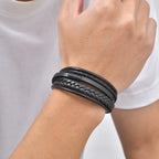 Braided Leather Bracelet