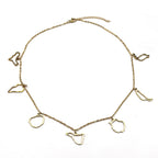 Canary Islands Map Choker Necklace — Stainless Steel