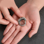 Retro Skull Alien Ring — Stainless Steel