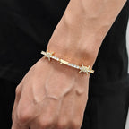 Iced Out Tennis Bracelet Thorn CZ