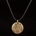Tibetan Buddha Pendant Necklace — Copper Alloy