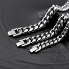 316L Stainless Steel Chain Necklace For Men 7MM-15MM Thick Long Chains Male Neck Punk Jewelry Accessories