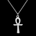 Egyptian Ankh Life Amulet Pendant Necklace — Stainless Steel