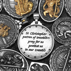 St. Christopher Pendant — Stainless Steel