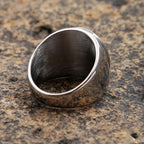 Classic Lorraine Cross Signet Ring for Men Gold/Silver Color Stainless Steel Orthodox Cross Ring Male Punk Biker Jewelry