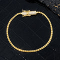 Iced Out Diamond Clasp Chain Necklace 2.4MM