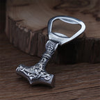 Viking Thor Hammer Bottle Opener — Stainless