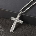 Cross Steel Pendant European American Individuality