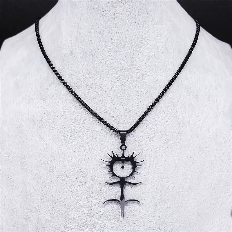 Ghostemane Stainless Steel Pendant Necklace