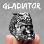 Wolf Skull Ring — Stainless Steel