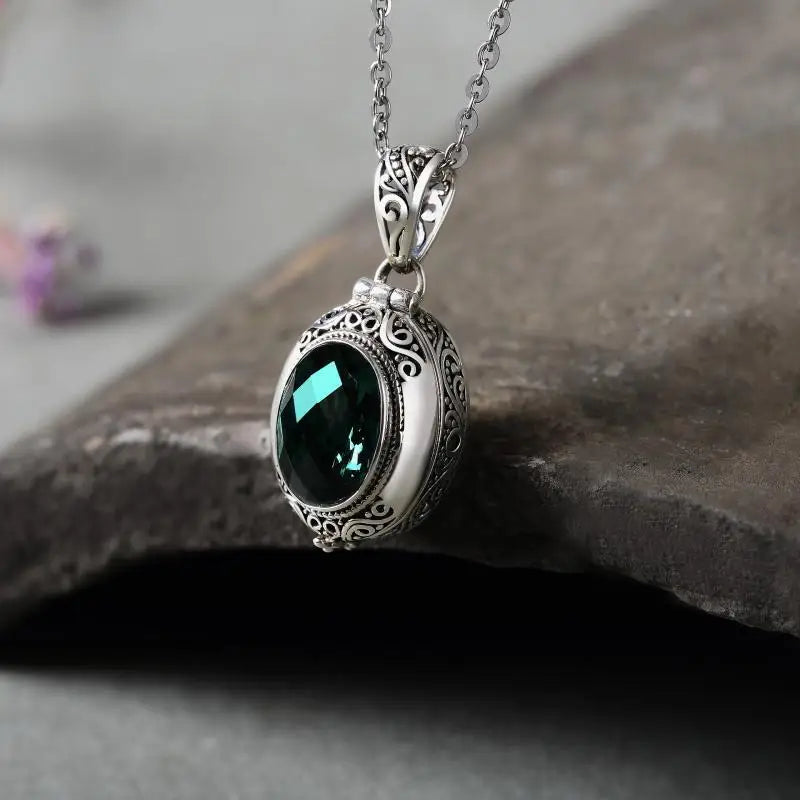 Vajra Pendant Necklace — Stainless Steel
