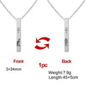 Lemegeton Egyptian Cat Goddess Bastet Necklace Stainless Steel Ancient Egypt Ankh Cross Symbol Necklaces Square Amulet