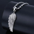 Fashionable and Domineering Ak-47 Submachine Gun Pendant Necklace Suitable for Men\'s Personalized Hip-Hop Rock Punk