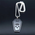 Silver Chain Dark Punk Dig Out Coffin Eyes Tears