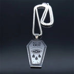 Silver Chain Dark Punk Dig Out Coffin Eyes Tears