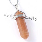 Amethyst Crystal Pendant Necklace
