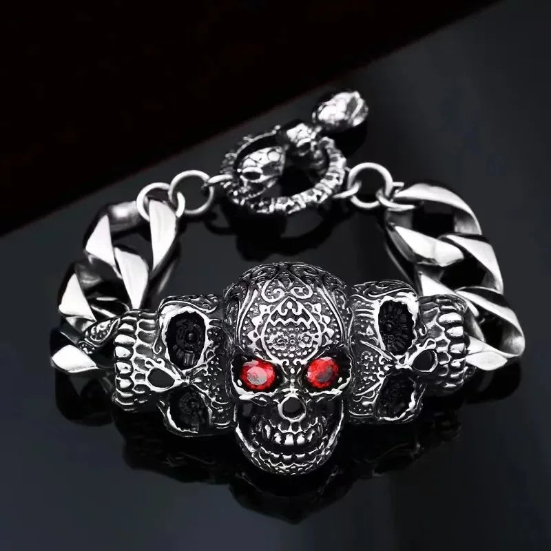 Skull Bracelet — Gothic Punk