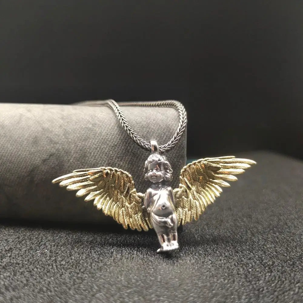 Seraph Angel Pendant Necklace