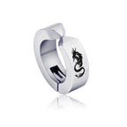 Dragon Non-Piercing Clip Earrings — Stainless Steel
