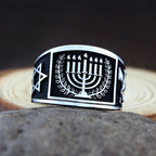 Star of David Ring — 925 Silver