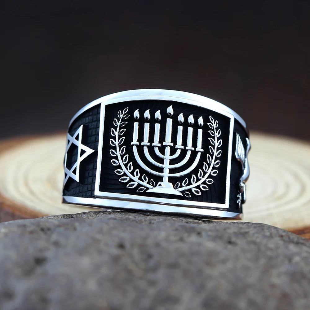 Star of David Ring — 925 Silver