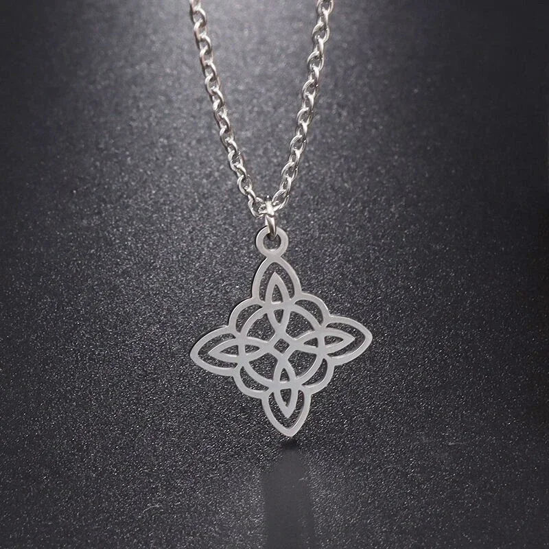 New Twisted Mobius Silver Color Pendant Men and Women Couple Hip Hop Student Pendant Anniversary Jewelry Gift