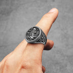 Lighthouse Anchor Ring — Stainless Steel