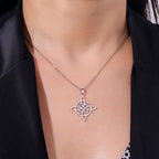 Witch Knot Ankh Cross Pendant — Stainless Steel