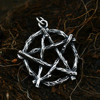 Satan Pentagram Demon Pendant — Stainless Steel