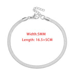 Rope Chain Bracelet 3-4mm — Stainless Steel