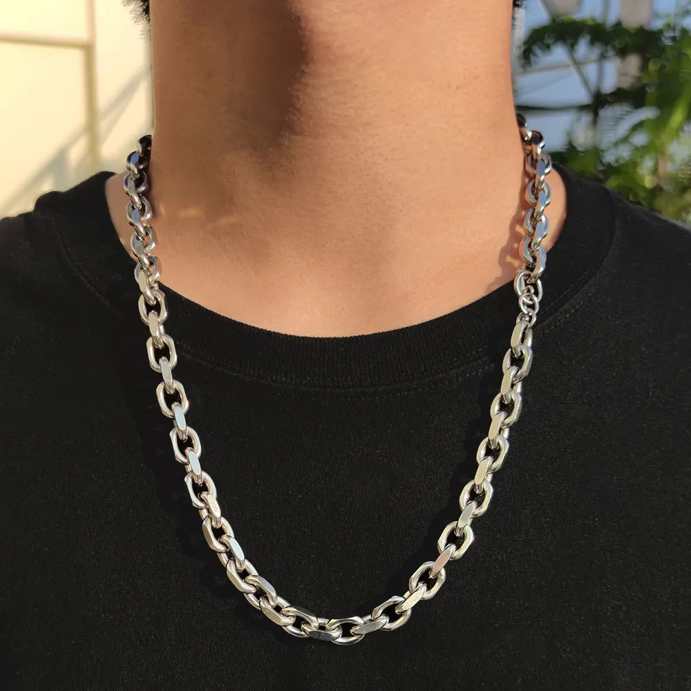 Cuban Chain Stainless Steel 9MM Necklace