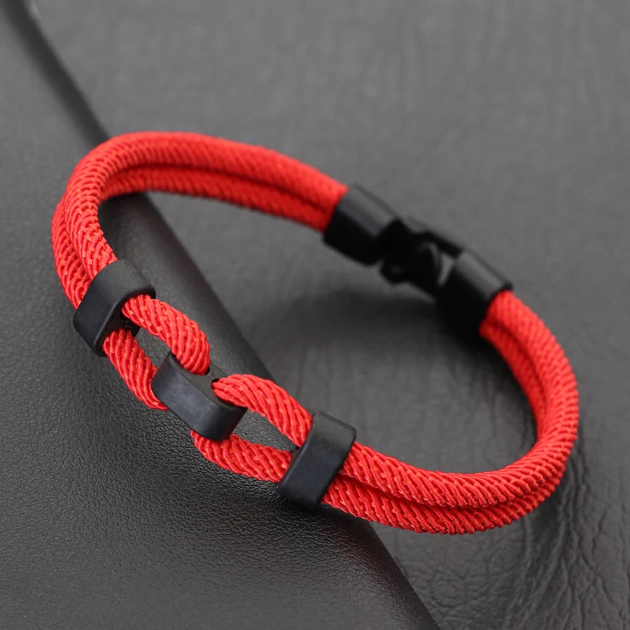 Personalized Thread Bracelet For Men Grade A 4mm Round Milan Rope Braslet Bangle For Hombre 6 Colors Wrap Braclet Boyfriend Gift