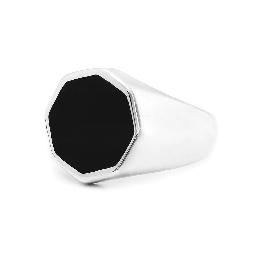 Korean Version Of Simple Ring Men Women Punk Hip Hop Stainless Steel Biker Men Ring Fashion Simple Jewelry Gift Wholesale