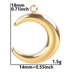 7Pcs No Fade Stainless Steel Wicca Moon Sun Egyptian Ankh Life Cross Pendant DIY Fatima Hand Turkish Evil Eye кулон Jewelry