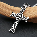 Viking Celtic Stainless Steel Pendant Necklace