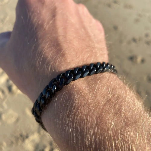 Cuban Curb Chain Bracelet 12mm — Stainless Steel