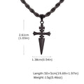 Sword Pendant Necklace — Stainless Steel