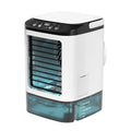 Portable Desktop Air Conditioner Fan Dual Spray Ultrasonic Atomization 3-Speed Mute Air Cooler Electric Fan For Home