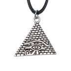 Eye of Horus Pendant Necklace — Egyptian Protection Amulet