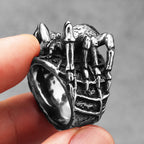 Spider Ring Stainless Steel 3D