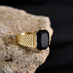 R3351g Men's High Quality Vintage Stainless Steel Styles Ring Jewelry