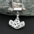 Compass Thor Hammer Steel Pendant Vintage Nordic