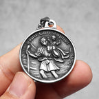 St. Christopher Pendant — Stainless Steel