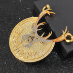 Iced Out Name Number Pendant 3D CZ